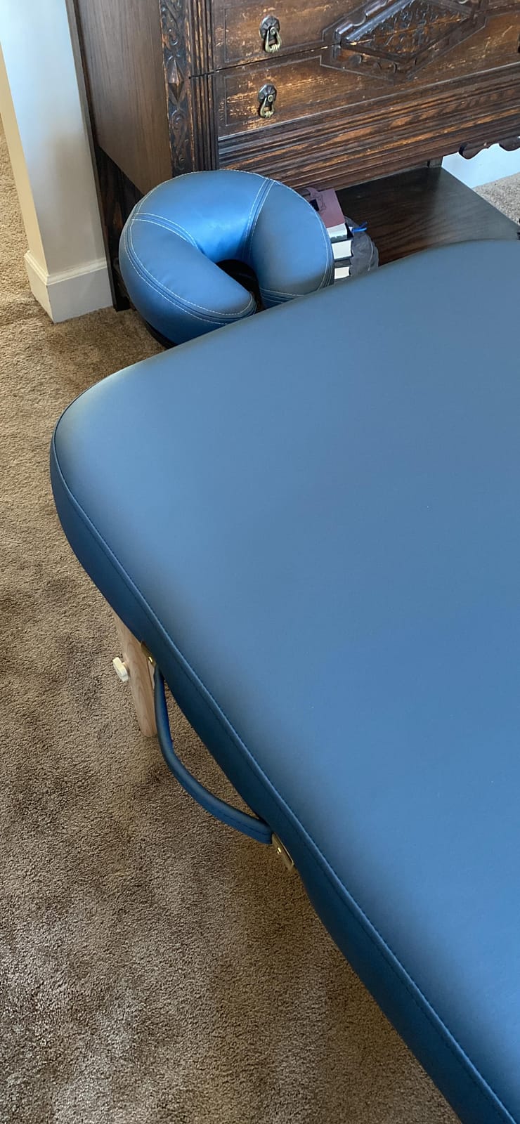 EARTHLITE Premium Portable Massage Table Package SPIRIT - Spa-Level Comfort, Deluxe Cushioning incl. Flex-Rest Face Cradle & Strata Face Pillow, Carry Case (30/32