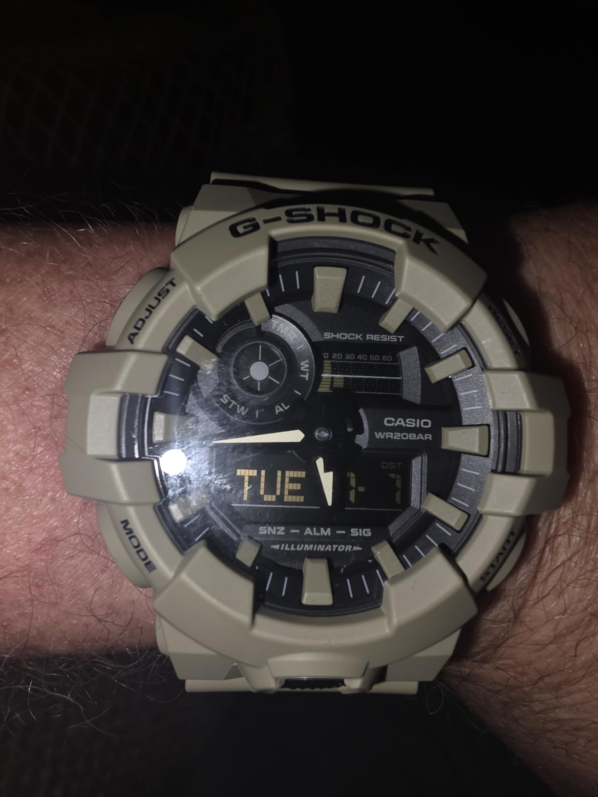 Casio Men's 700UC Series G-Shock Quartz 200M WR Shock Resistant Resin Strap and Case customer photo 1