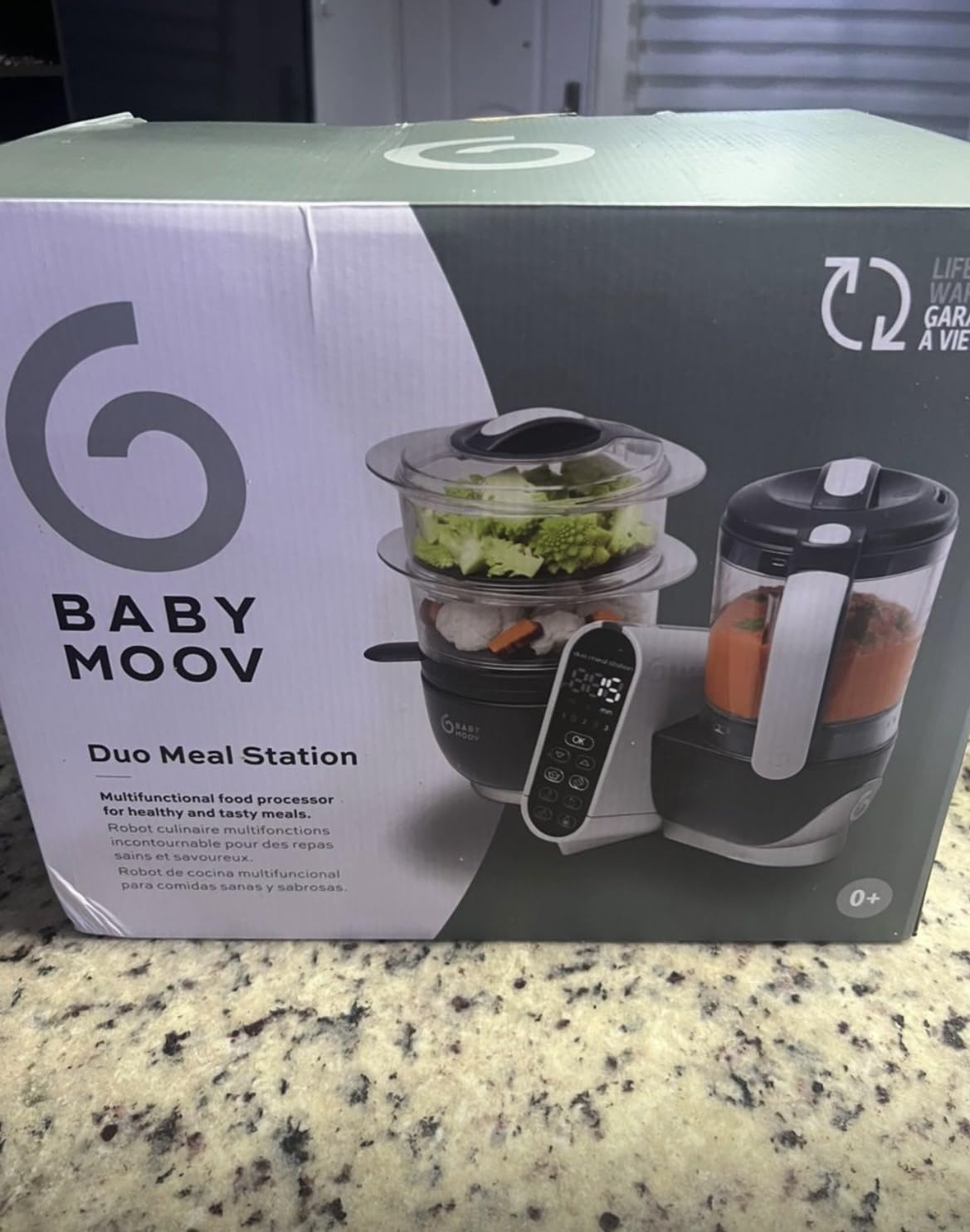Babymoov Duo Meal Station: 6-in-1 Baby Food Maker, Steams, Blends, Warms, Defrosts, Sterilizes customer photo 1