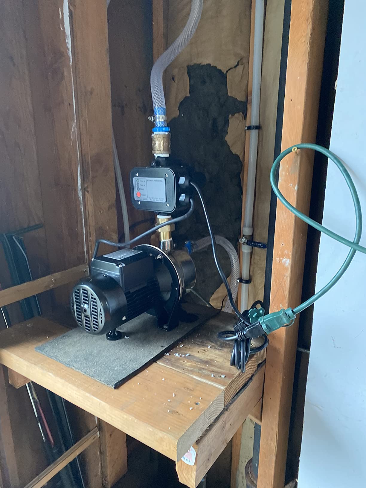 BACOENG Auto ON/OFF Stainless Steel Water Pressure Booster Pump with Smart Controller for Tankless Water Supply Pressurization customer photo 1