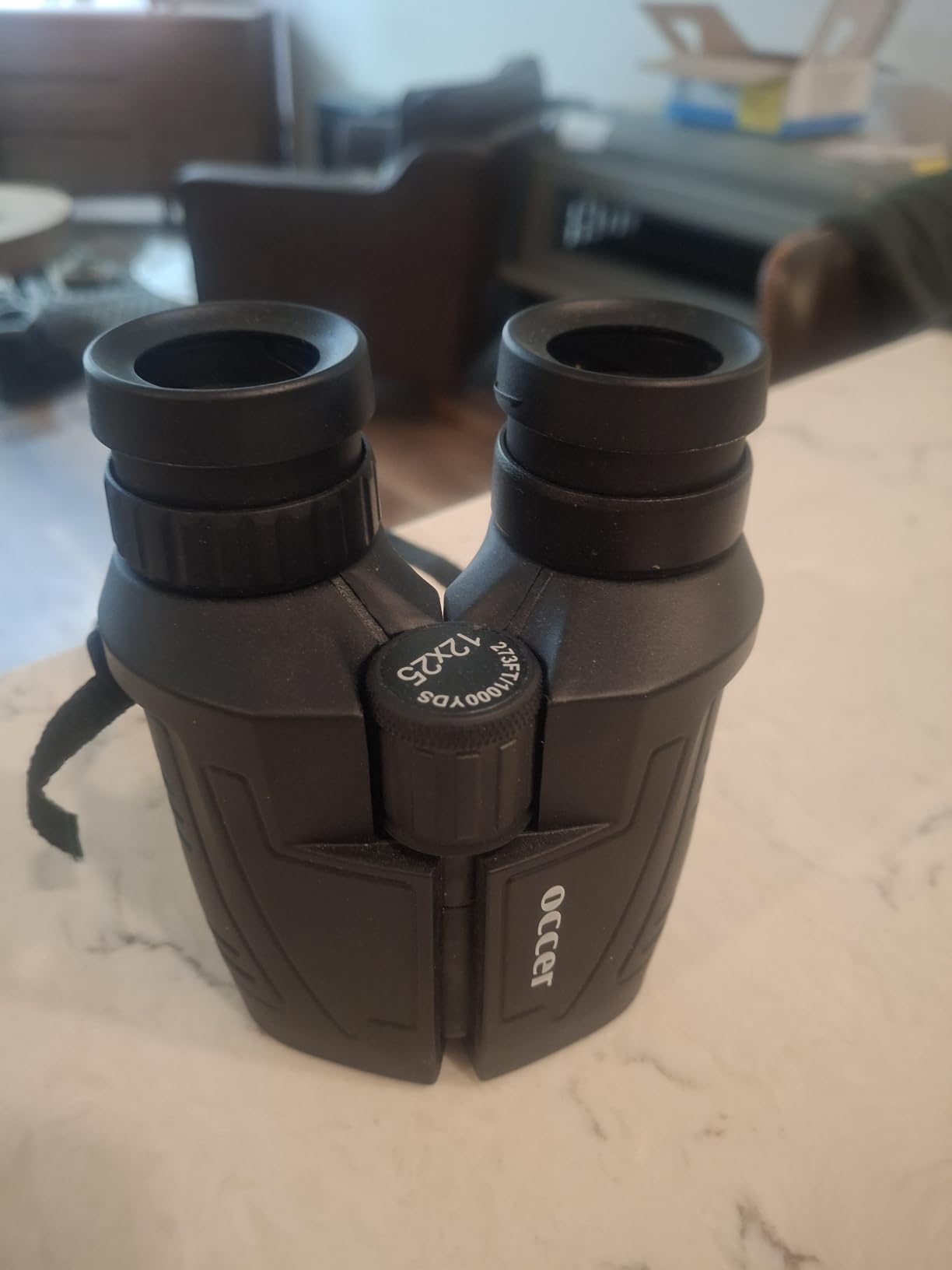 Occer 12x25 Compact Binoculars for Adults and Kids | High Powered, Easy Focus, Large Eyepiece for Bird Watching, Cruise Ship, Outdoor Hunting, Travel, Sightseeing customer photo 2