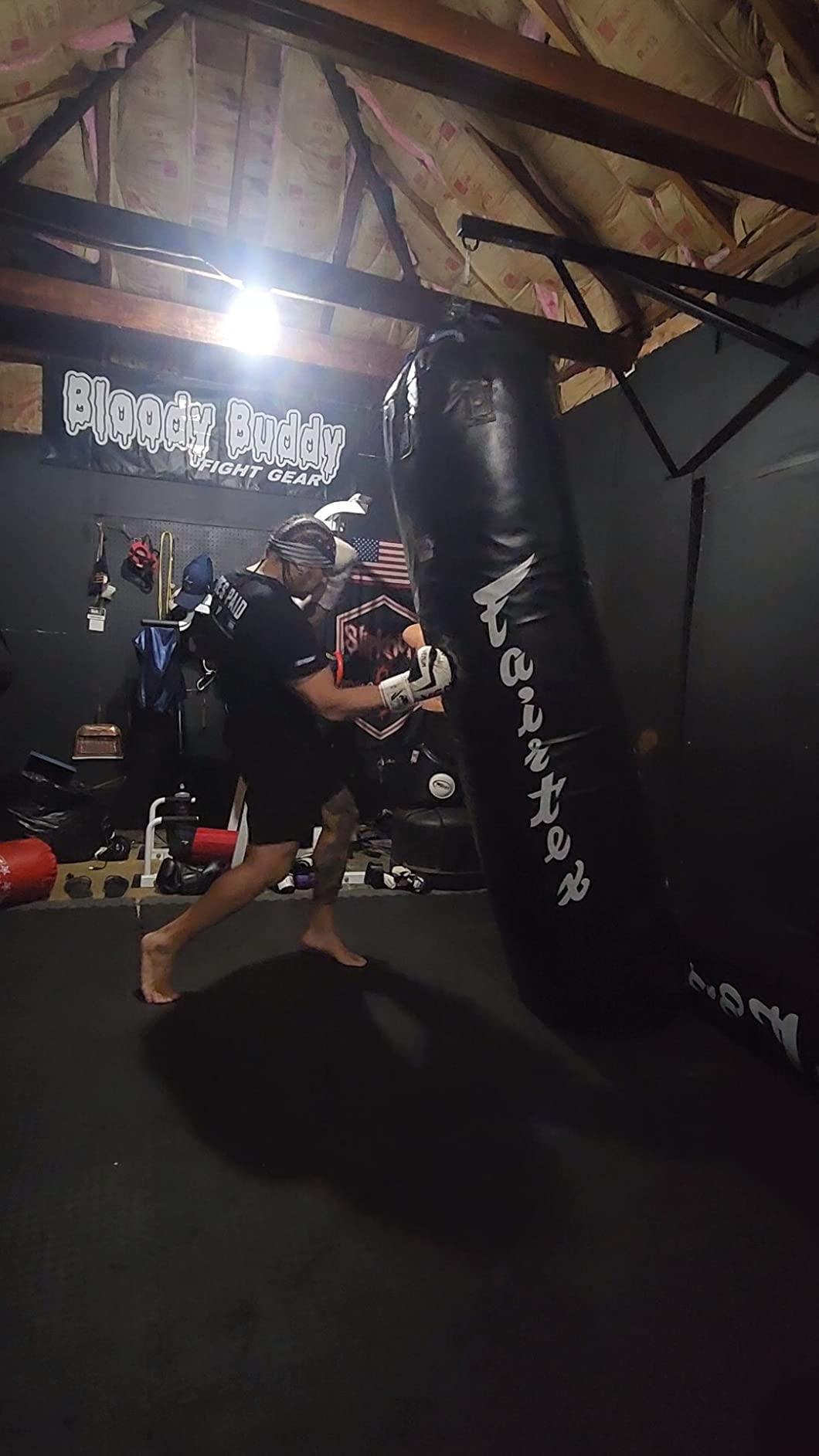 Fairtex HB6 Banana Heavy Bag, Muay Thai MMA Kickboxing Boxing Punching Bag customer photo 2