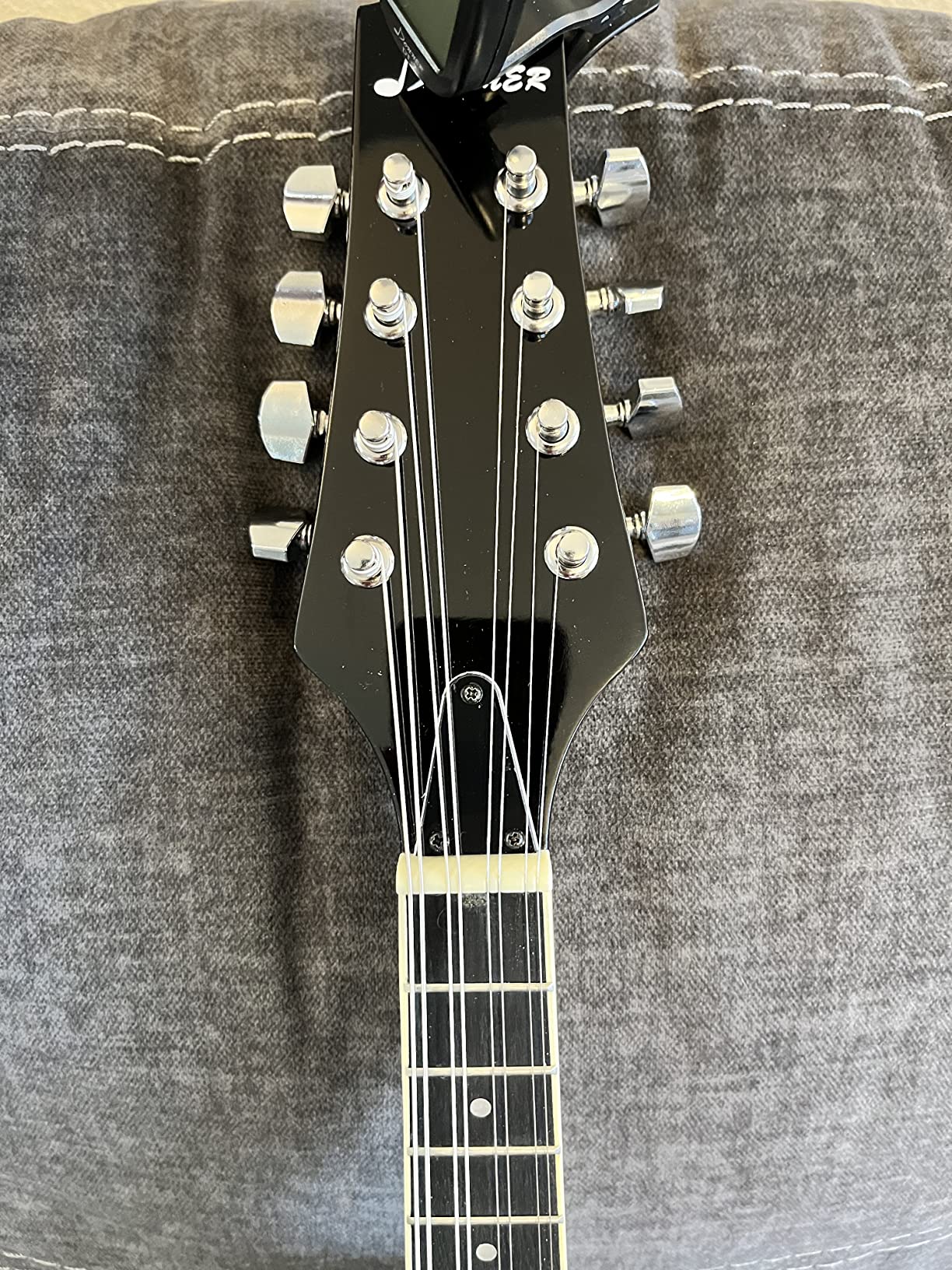 Donner A Style Mandolin Instrument Sunburst Beginner Adult Acoustic Mandolin Musical Instrument Mahogany 8 String, Bundle With Tuner String Bag Guitar Picks, DML-1 customer photo 2