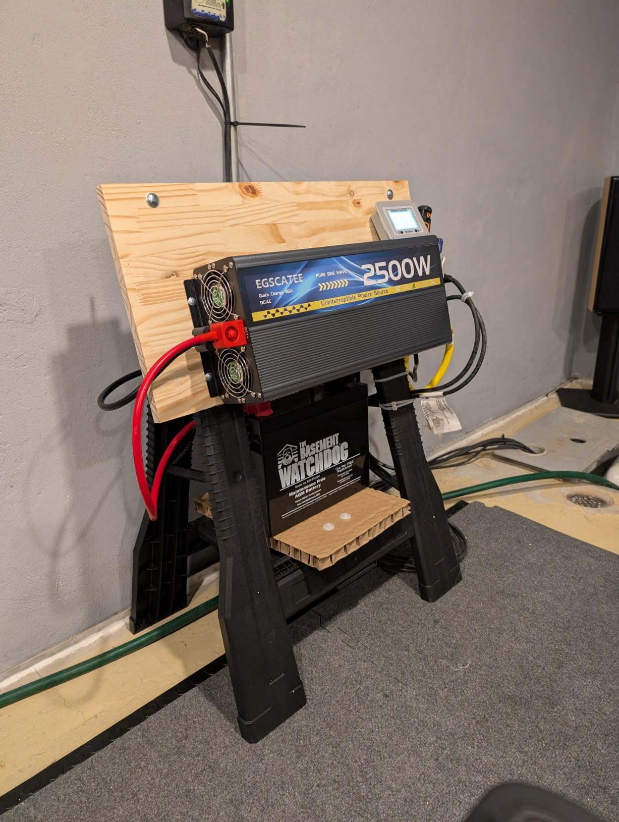 The Basement Watchdog Maintenance Free (AGM) Standby Battery for Backup Sump Pumps (BW-27AGM) customer photo 2