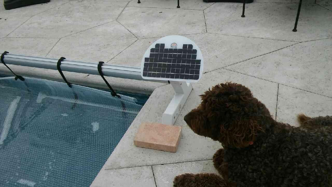 Automatic Motorized Solar Blanket Cover Reel/Roller for Pools up to 20x40' customer photo 2
