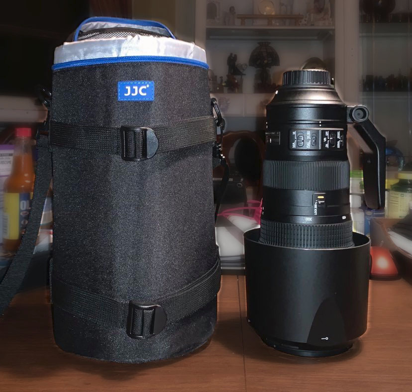 JJC Camera Lens Case Pouch, Padded Bag Fits Lens up to 4.9 x 11.4 (D x L) | for Telephoto Lens Canon RF 800mm f11/Tamron SP 150-600mm/Sigma 150-600mm/150-500mm/Nikon Nikkor AF-S 200-500mm Lens & More customer photo 2