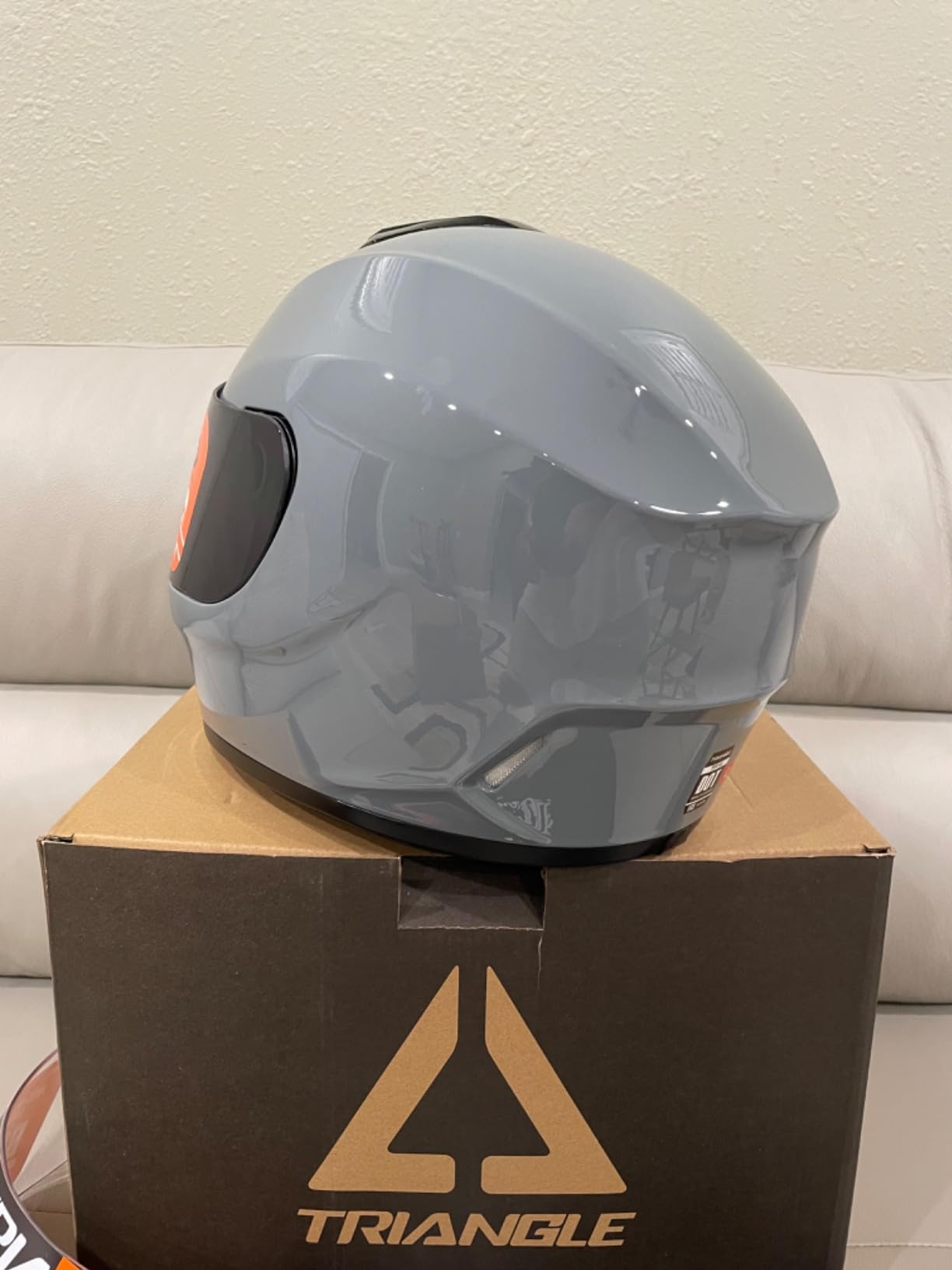 TRIANGLE Full Face Motorcycle Helmet DOT Approved Men Women, Street Bike customer photo 1