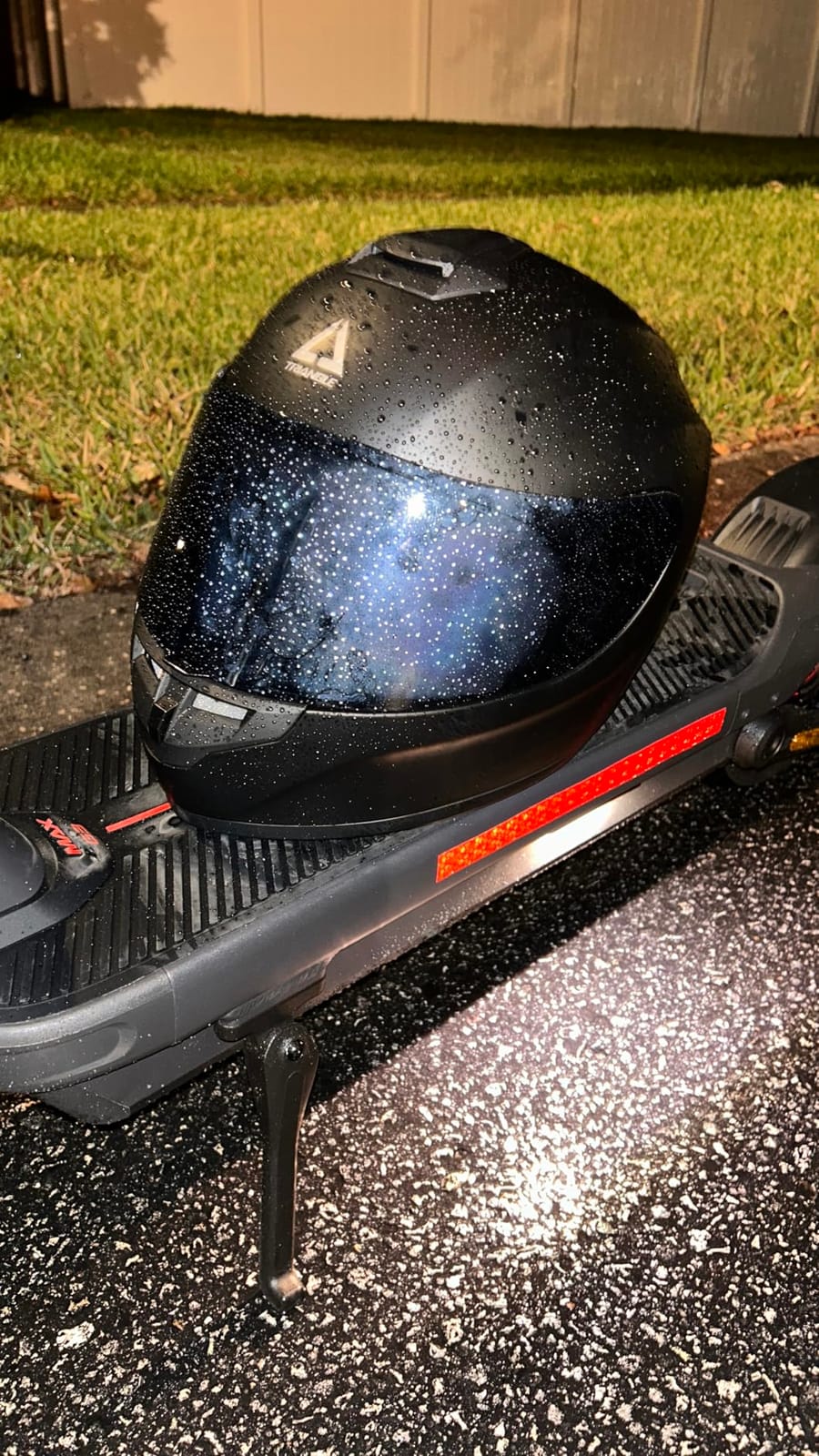 TRIANGLE Full Face Motorcycle Helmet DOT Approved Men Women, Street Bike customer photo 2