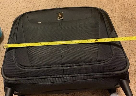 Maxlite 5 Softside Rolling Underseat Tote, Black, 14-Inch customer photo 2