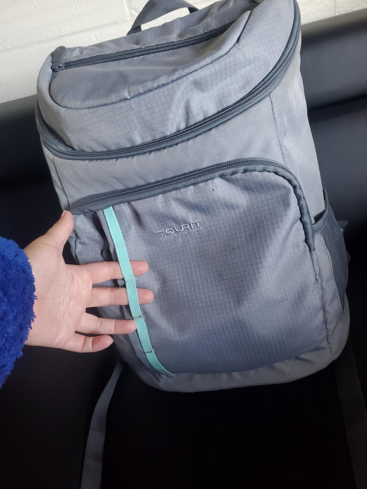 TOURIT Cooler Backpack Insulated 30 Cans, Lightweight Leak Proof Travel Cooler Bag, Soft Waterproof Backpack Cooler for Men Women, Camping Hiking Beach Travel Picnic customer photo 1