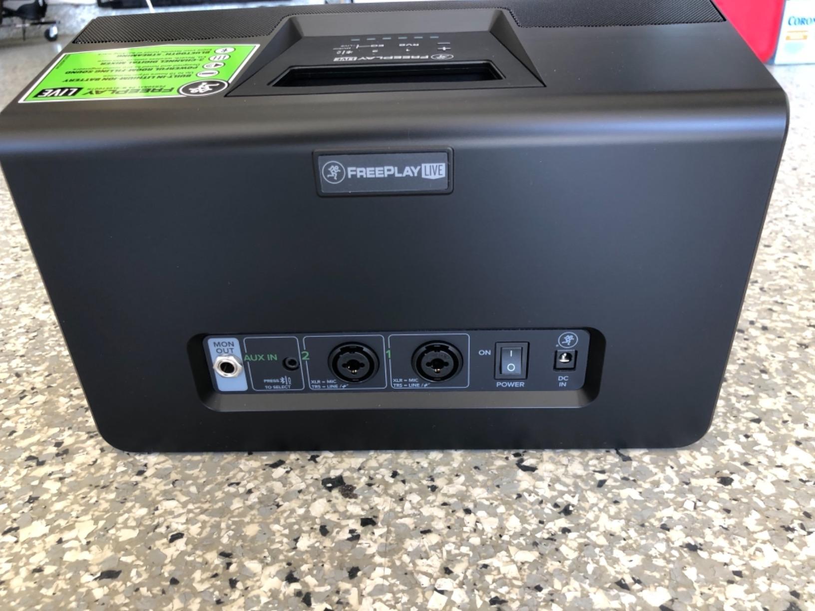 Mackie FreePlay Live 150W 2ch Personal PA System with Bluetooth, 1/8