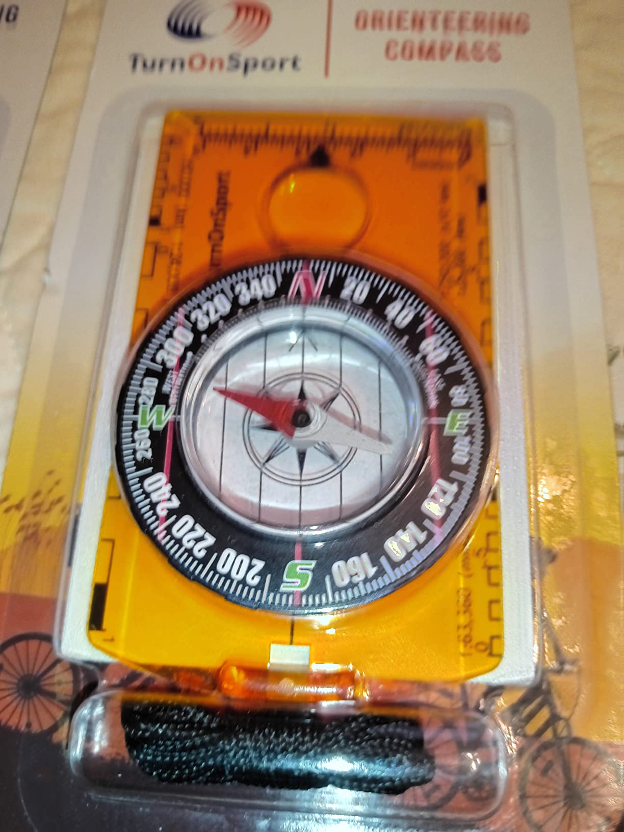 TurnOnSport Orienteering Compass - Advanced Scout Compass for Hiking, Camping, and Backpacking - Best Survival Gifts for Kids customer photo 1