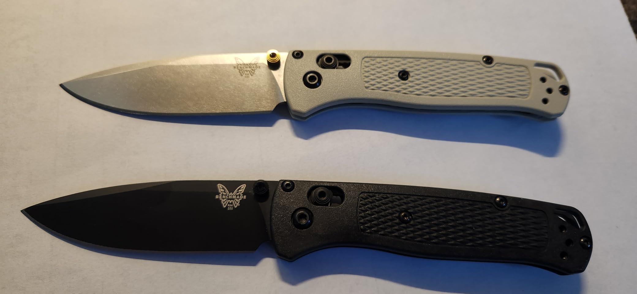 Benchmade Bugout EDC Knife, S30V Steel Blade (535GRY-1) | Ranger Green Grivory handle, Drop-Point blade customer photo 2