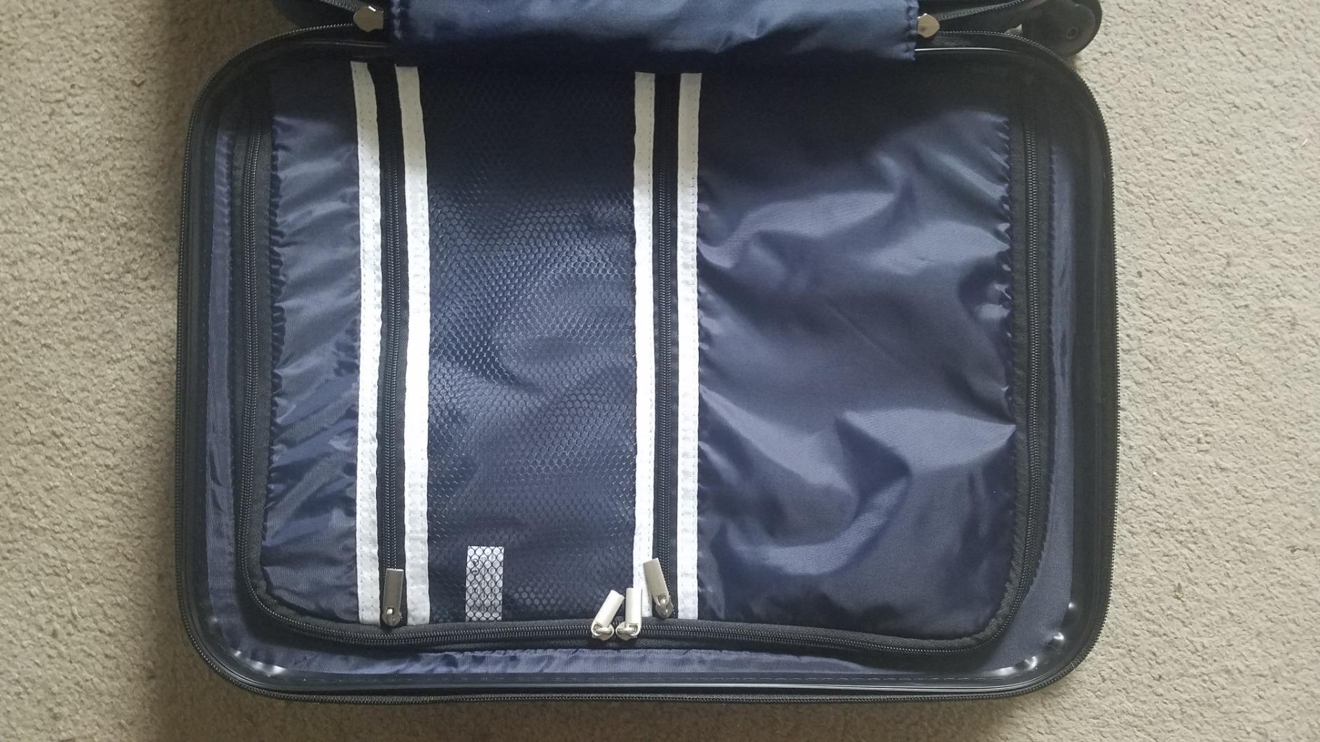 Coolife Carry On Luggage Hardside Suitcase with Spinner Wheels, 20in customer photo 1
