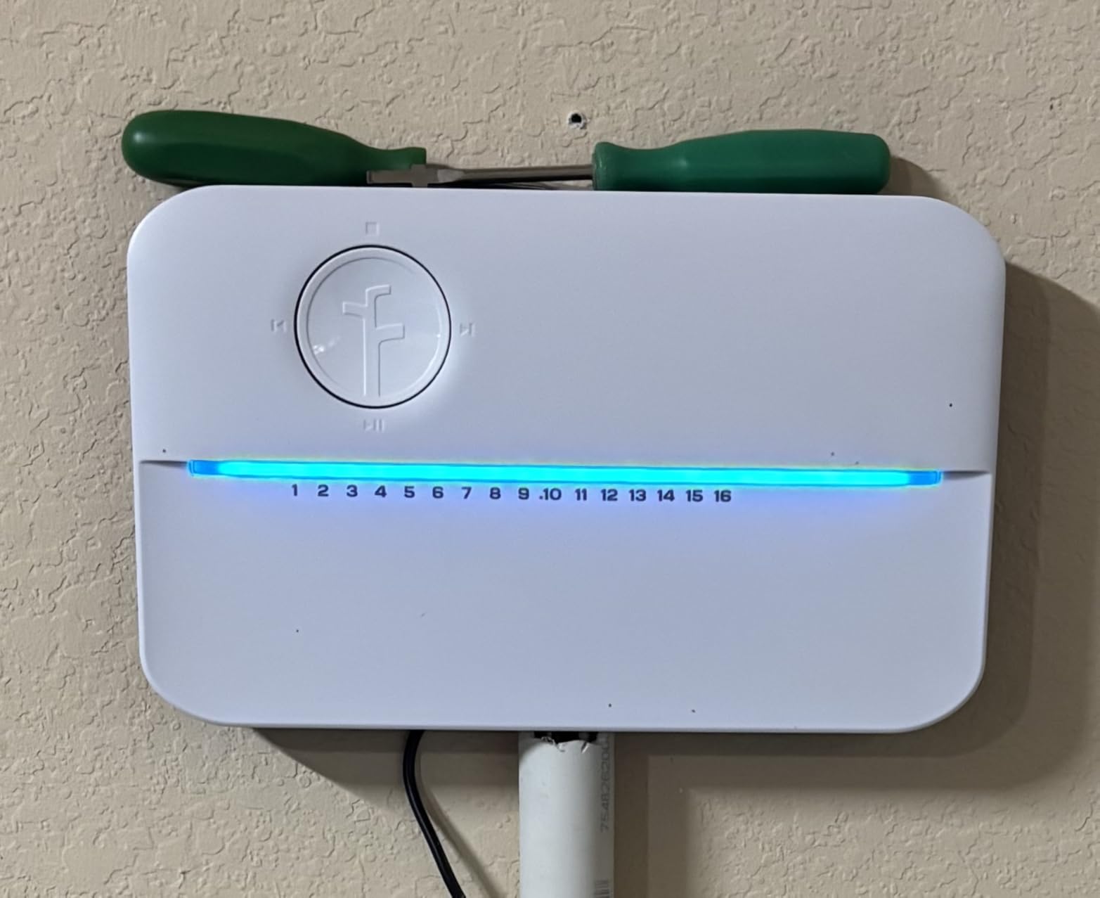 Rachio WiFi Smart Sprinkler Controller (16-Zone Irrigation Remote Control) - App-Based Scheduling, Local Weather Intelligence, Rain Skips, Easy DIY Install customer photo 1