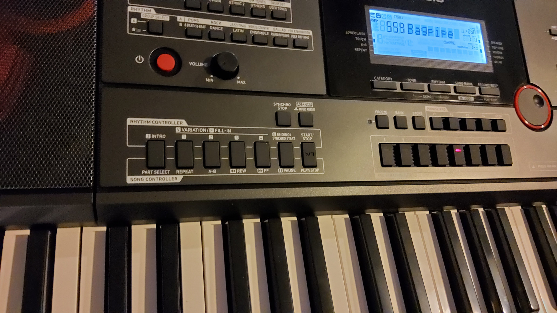 Casio CT-X5000 61-Key Flagship Arranger Keyboard | 800 Tones | USB-MIDI | 235 rhythms, 17-track recorder, 30W speakers, mic and line outputs and phrase pads for professional performance customer photo 2
