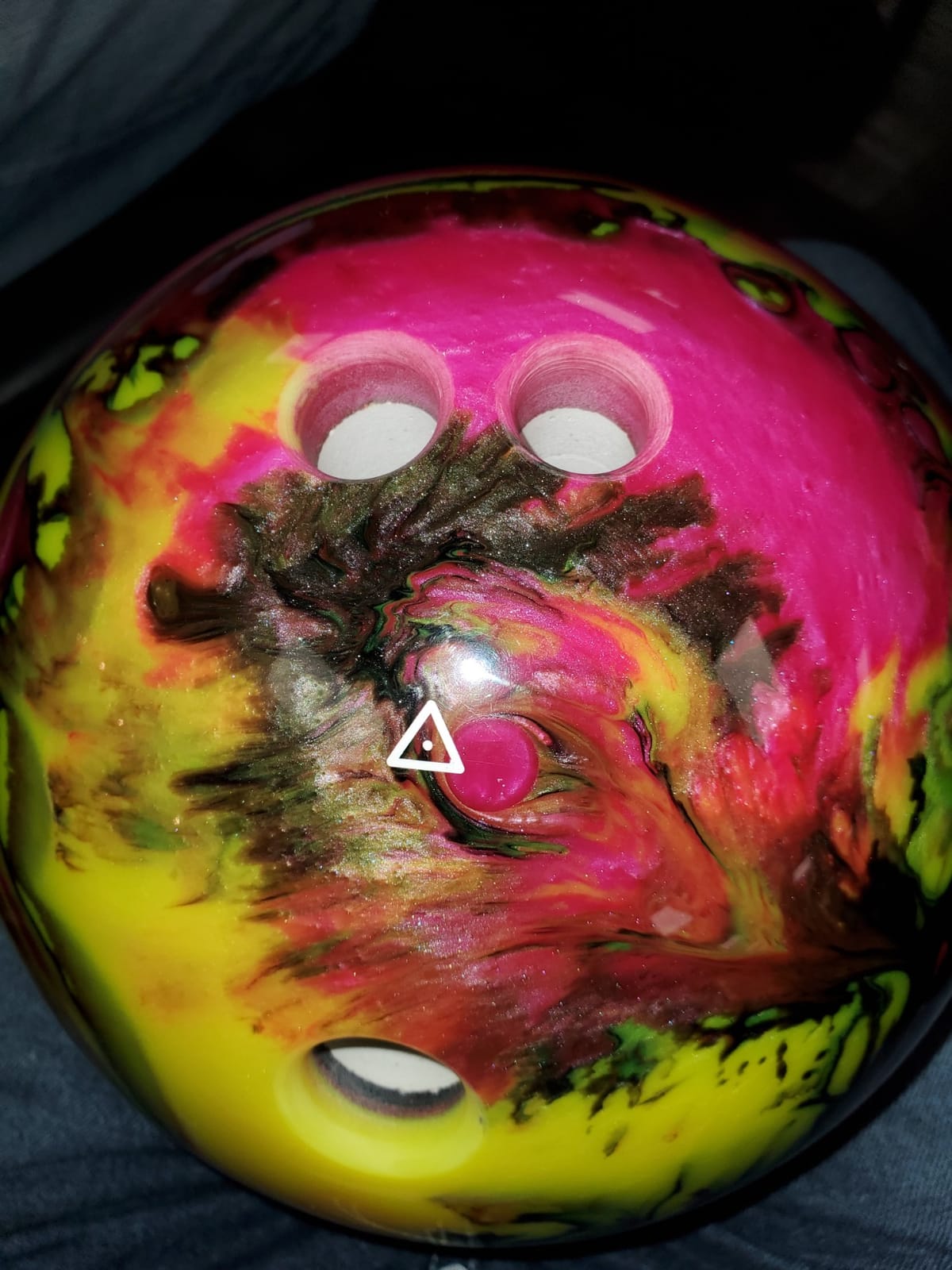 Pyramid Path Polyester Bowling Ball - Great for Spare Shooting, League, Recreational, Straight Bowlers customer photo 1