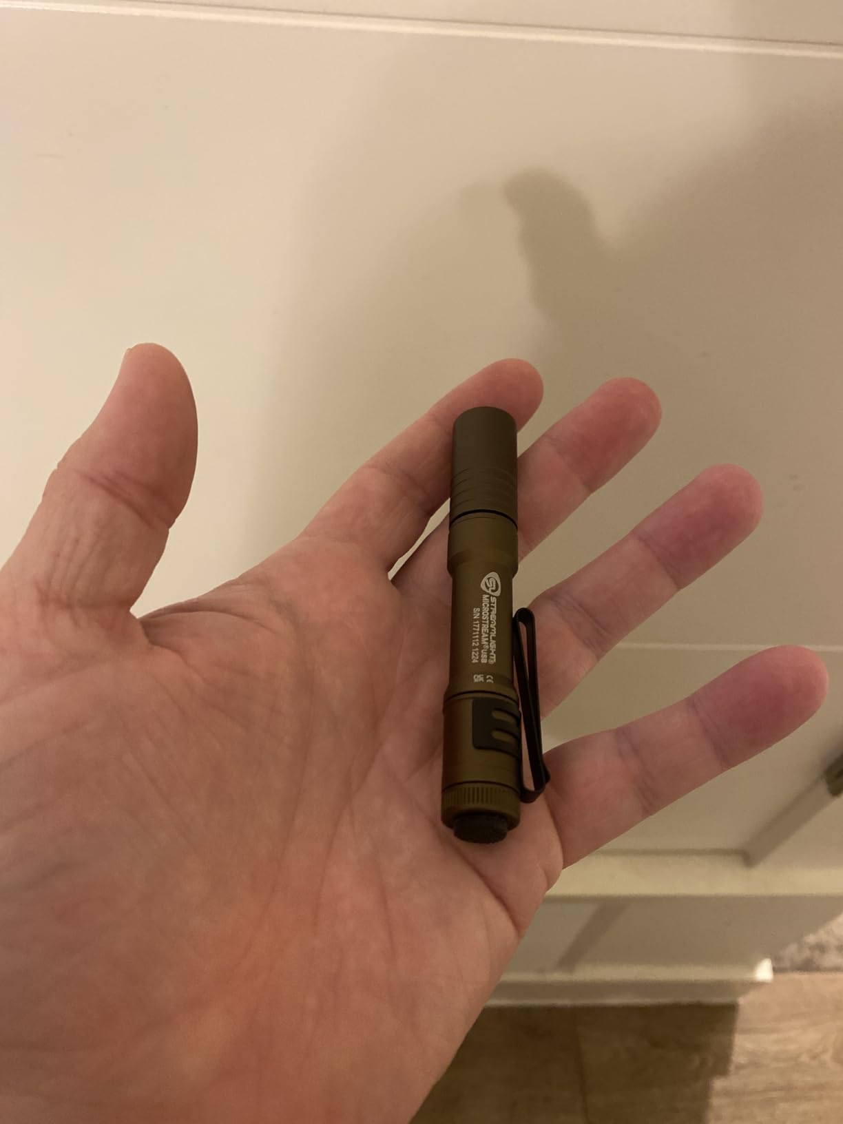 Streamlight 66608 MicroStream USB Flashlight, Coyote | 250 lumens; ultra-compact design; USB rechargeable capable; IPX4 water resistant customer photo 1