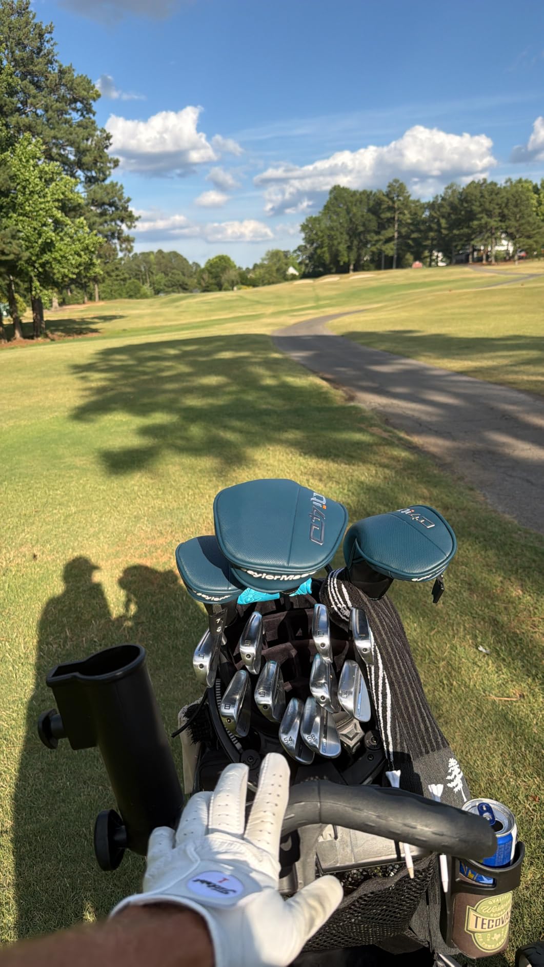 CaddyTek EZ-fold 3 Wheel Golf Push Cart Version 8 customer photo 1
