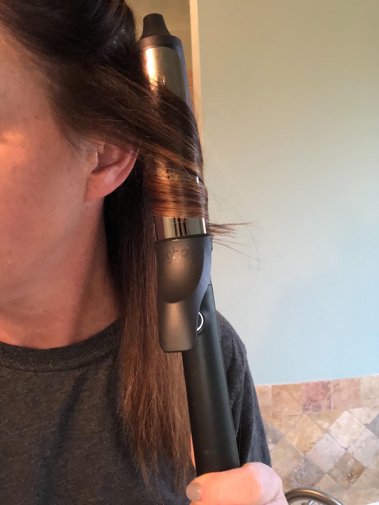 ghd Curve Professional Hair Curling Irons & Wands | Soft Waves, Classic and Tight Curls | 0.5 - 1.5 Inch Barrels | 365F Styling Temp Preventing Heat Damage + Auto Sleep Mode customer photo 2