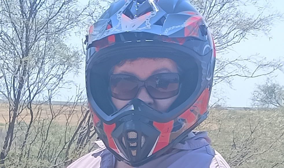 ILM Adult Dirt Bike Helmets Motocross ATV Dirtbike BMX MX Offroad Full Face Motorcycle Helmet, DOT Approved Model 128S customer photo 1
