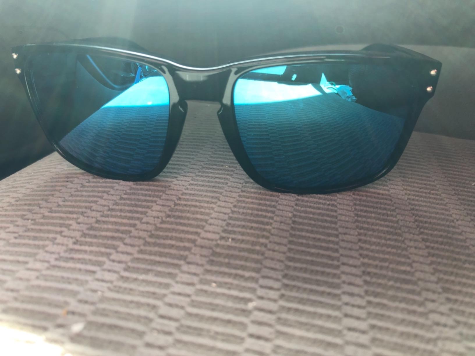 BNUS Corning Glass Lens Sunglasses for Men Women, Polarized Option UV400 customer photo 2