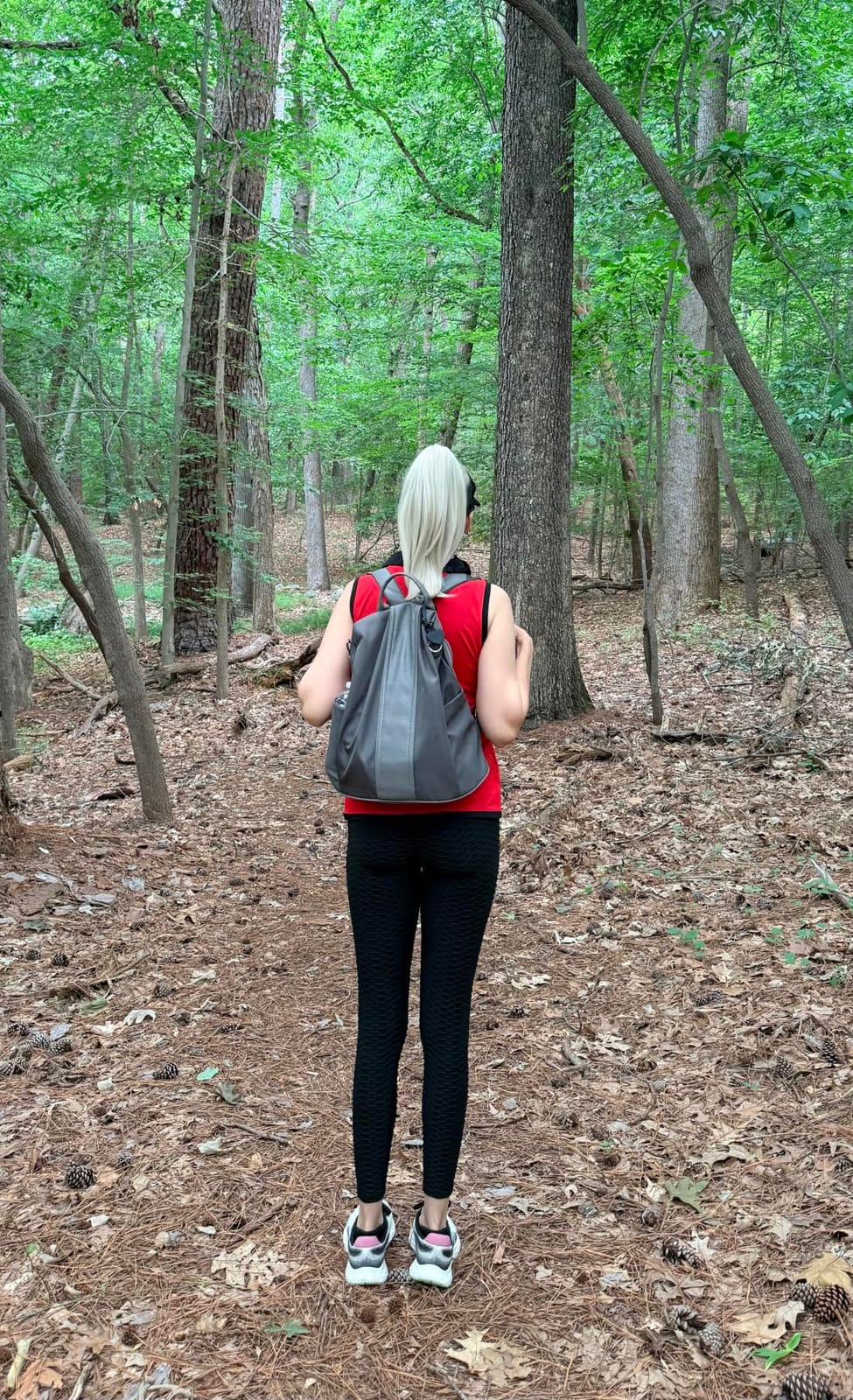 PINCNEL Women Backpack Purse Waterproof Nylon Anti-theft Rucksack Lightweight Shoulder Bag customer photo 1