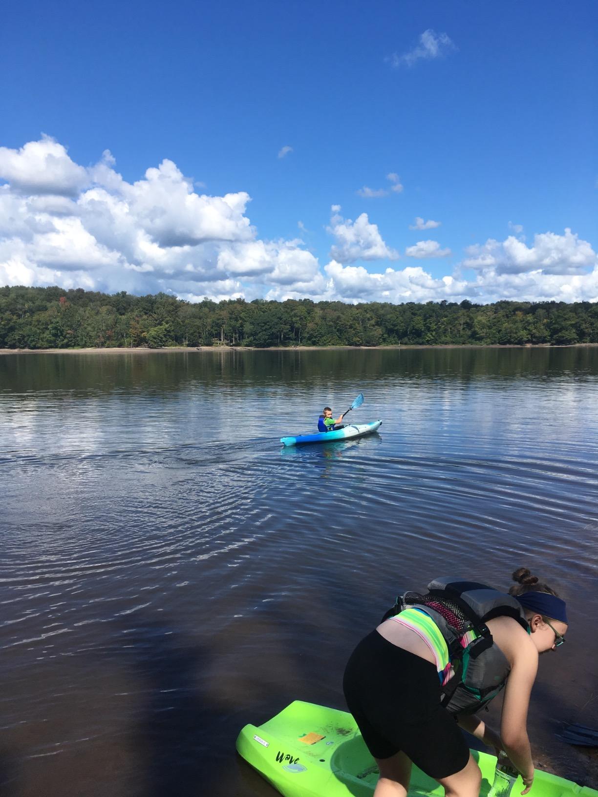 Perception Prodigy XS | Sit Inside Kayak For Kids and Petite Paddlers | Recreational Kayak for All Day Fun customer photo 1