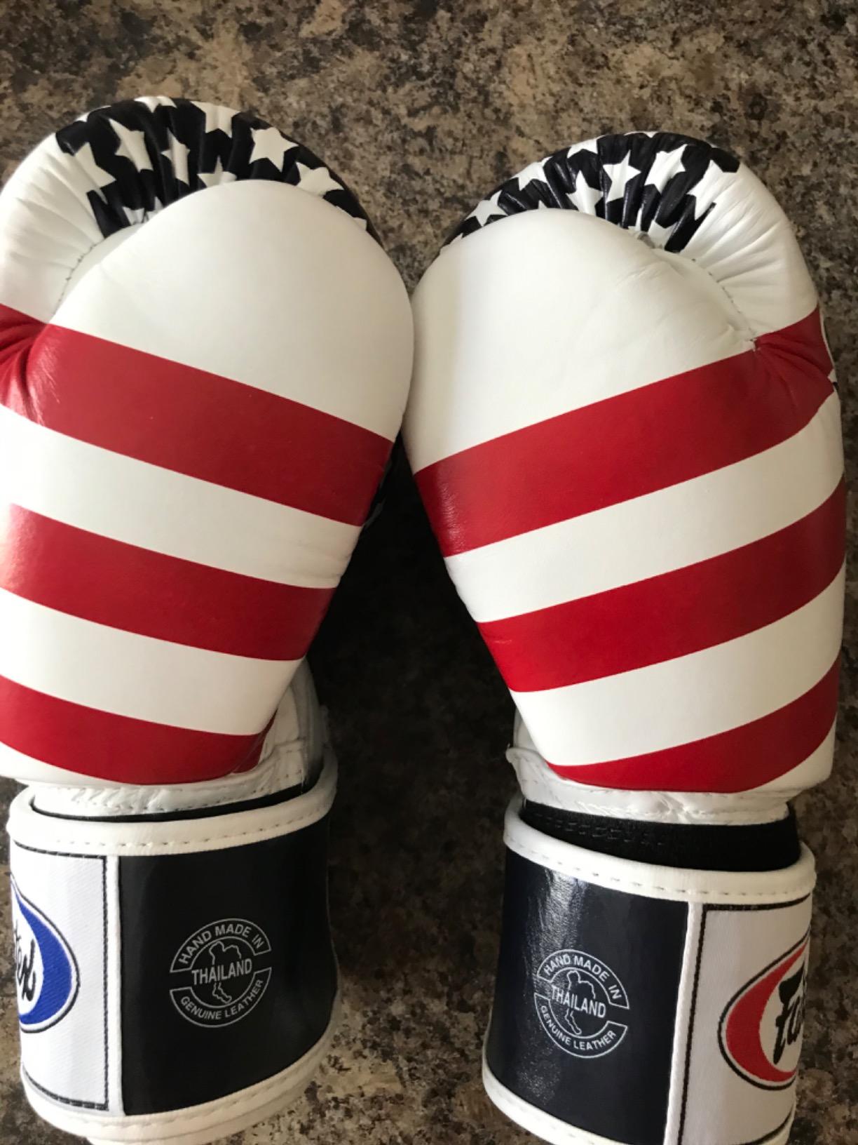 Fairtex BGV1 Muay Thai Boxing Training Sparring Gloves for Men, Women, Kids - Premium Quality, Light Weight & Shock Absorbent Boxing Gloves Handcrafted in Thailand with Premium Cowhide Leather customer photo 2