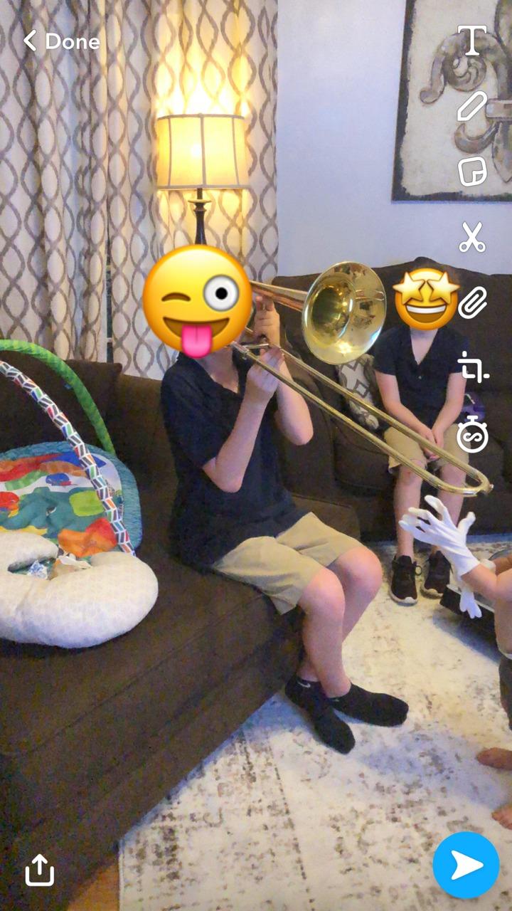 Eastar Bb Tenor Slide Trombone Beginner Student, Golden Brass Kit, ETB-330 customer photo 2