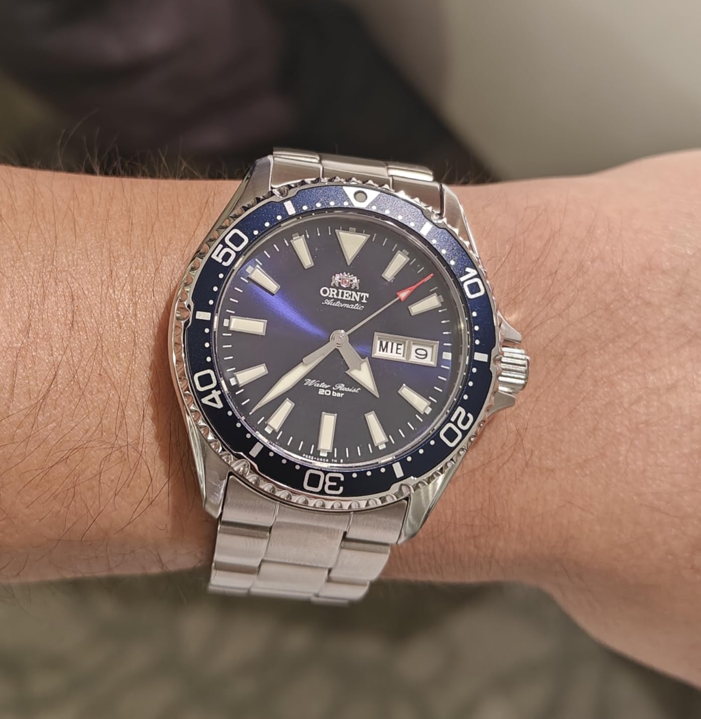 Kamasu/Mako III Men's Automatic Manual Winding Sports Steel or Silicone Divers' Watch with Screw Crown and Sapphire Crystal customer photo 1