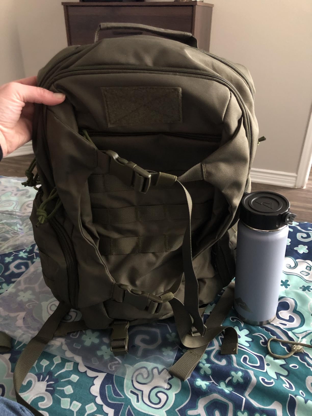 Mardingtop Tactical Molle Backpack for Men, 28L EDC Hiking & Motorcycle Backpack customer photo 1