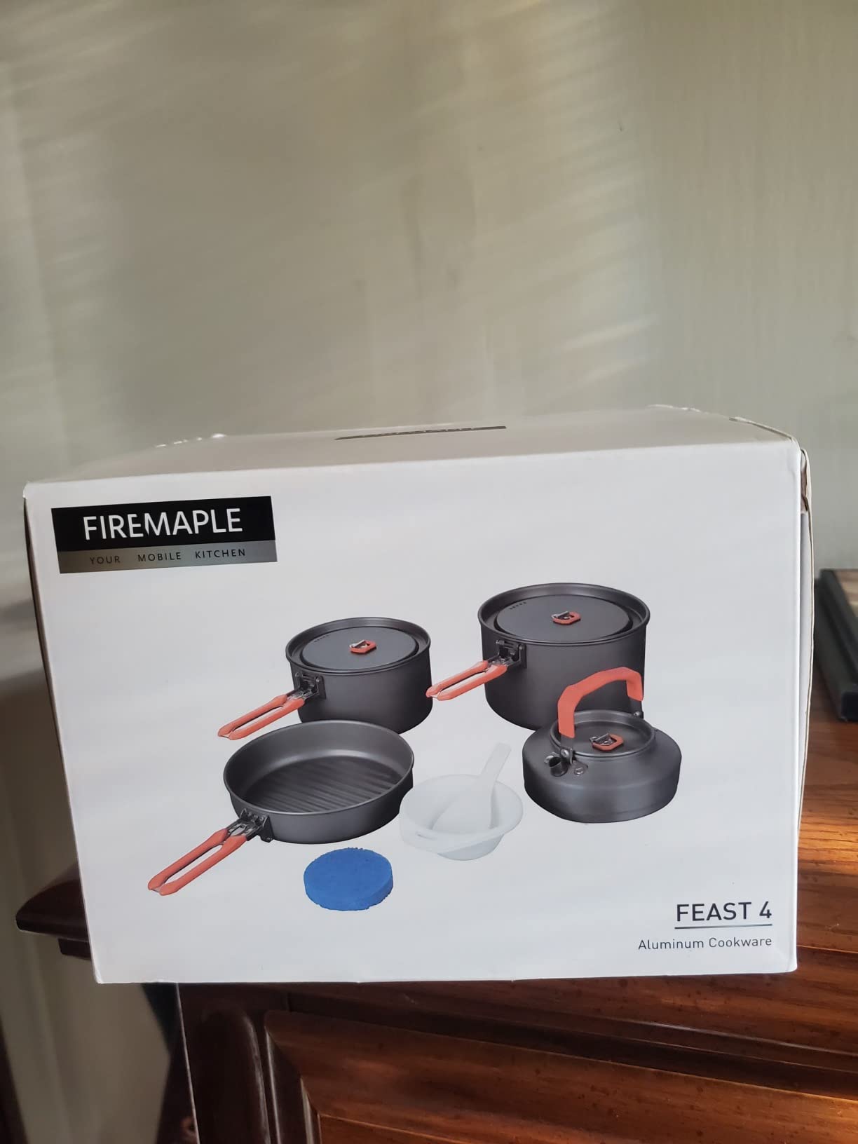 Fire-Maple Feast Outdoor Camping Cookware, Pot and Pan Set Stackable Kit customer photo 2