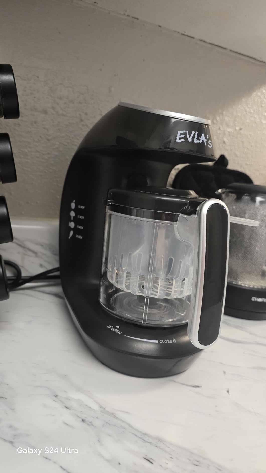 EVLA'S Baby Food Maker, Steamer, Blender, Baby Food Processor with Touch Screen, 600ml Capacity customer photo 1