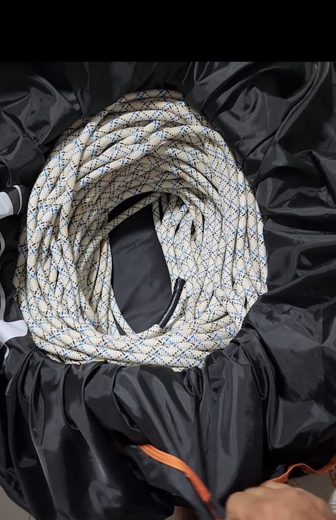Petzl KLIFF Rock Climbing Rope Bag - Gray customer photo 2