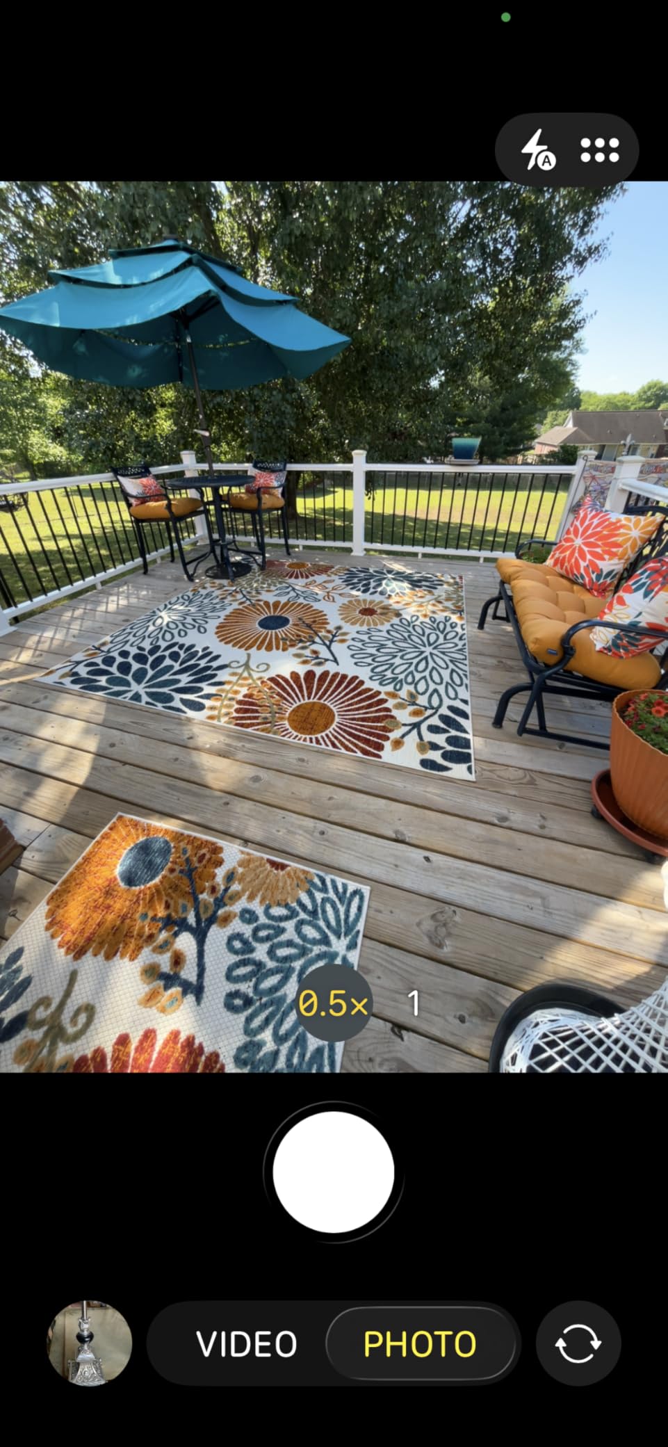 SAFAVIEH Washable Rug Outdoor Cabana Collection - 8' x 10', Cream & Red, Non-Shedding & Easy to Clean, Ideal for Patio, Backyard, Mudroom (CBN832A) customer photo 2