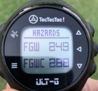 TecTecTec ULT-G Golf GPS Watch, Simple & Easy Distance Watch, No App Required on Course, Front/Back/Middle Distances, 38,000+ Courses Preloaded, Lightweight & Water-Resistant, Black customer photo 1