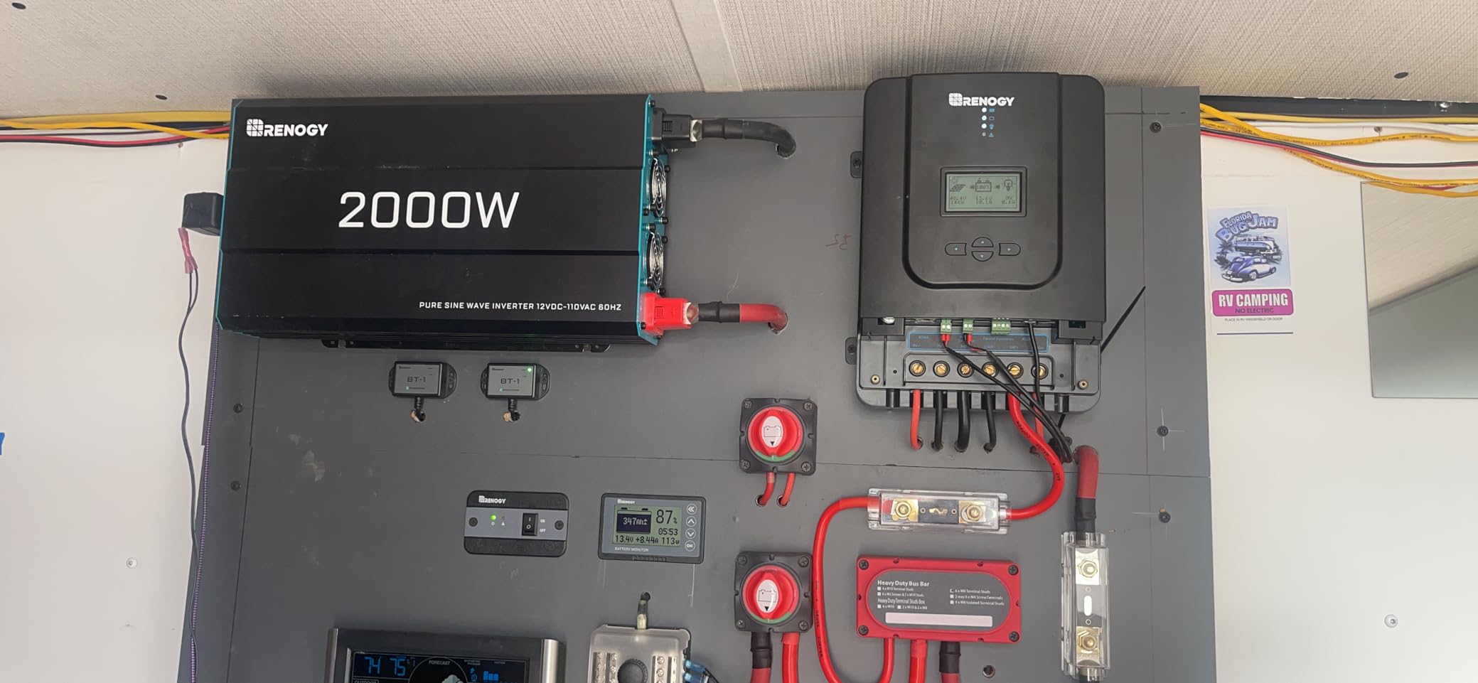 Renogy Rover MPPT Solar Charge Controller 60A 12/24/36/48V | 150V PV Input customer photo 1