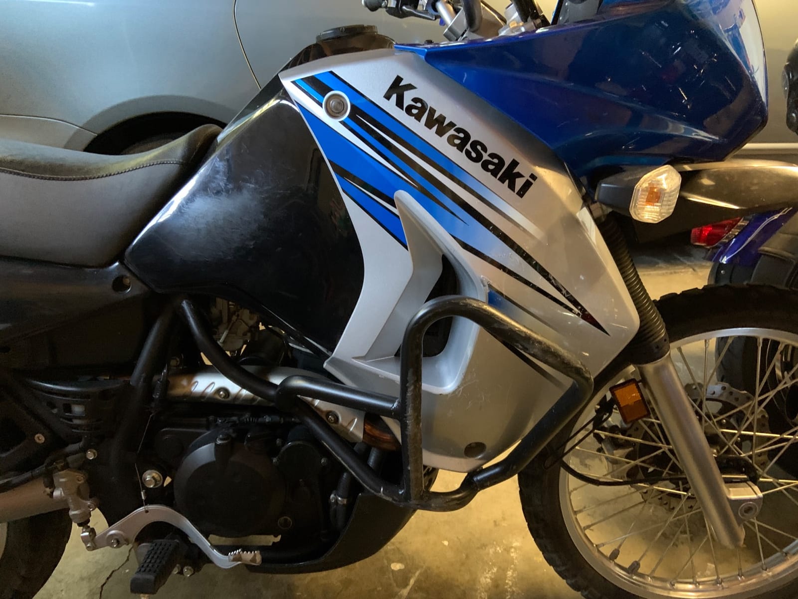 ECOTRIC Crash Bars Engine Guards Compatible with 08-18 Kawasaki KLR650 customer photo 1