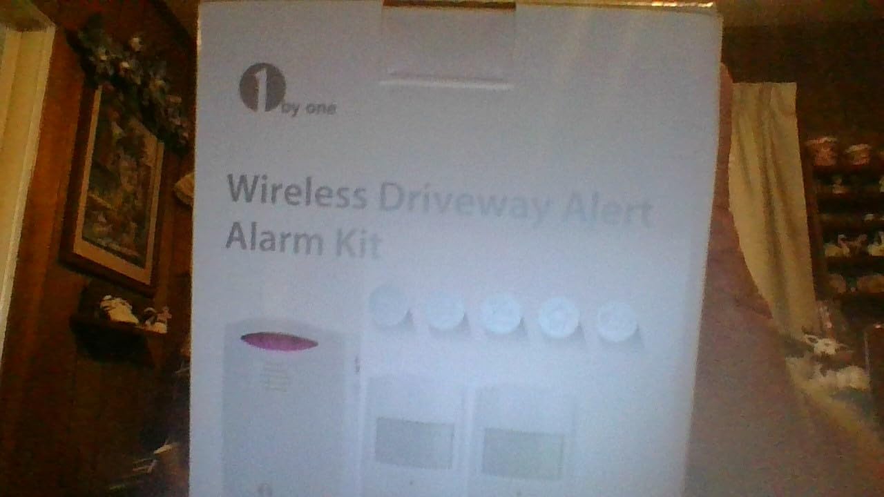 Driveway Alarm Wireless Outside, 1 BY ONE Motion Sensor Alarm 1000ft/300m Range Extra Loud Chimes Security Alarm System with 1 Receiver 2 Weatherproof Infrared Sensors Protect Indoor/Outdoor Property customer photo 1