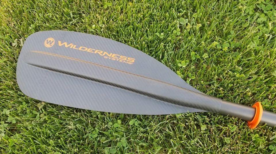 Wilderness Systems Alpha Angler Carbon Kayak Fishing Paddle | Carbon Fiber Blade |Adjustable Carbon Fiber Shaft (240-260cm), Black customer photo 1