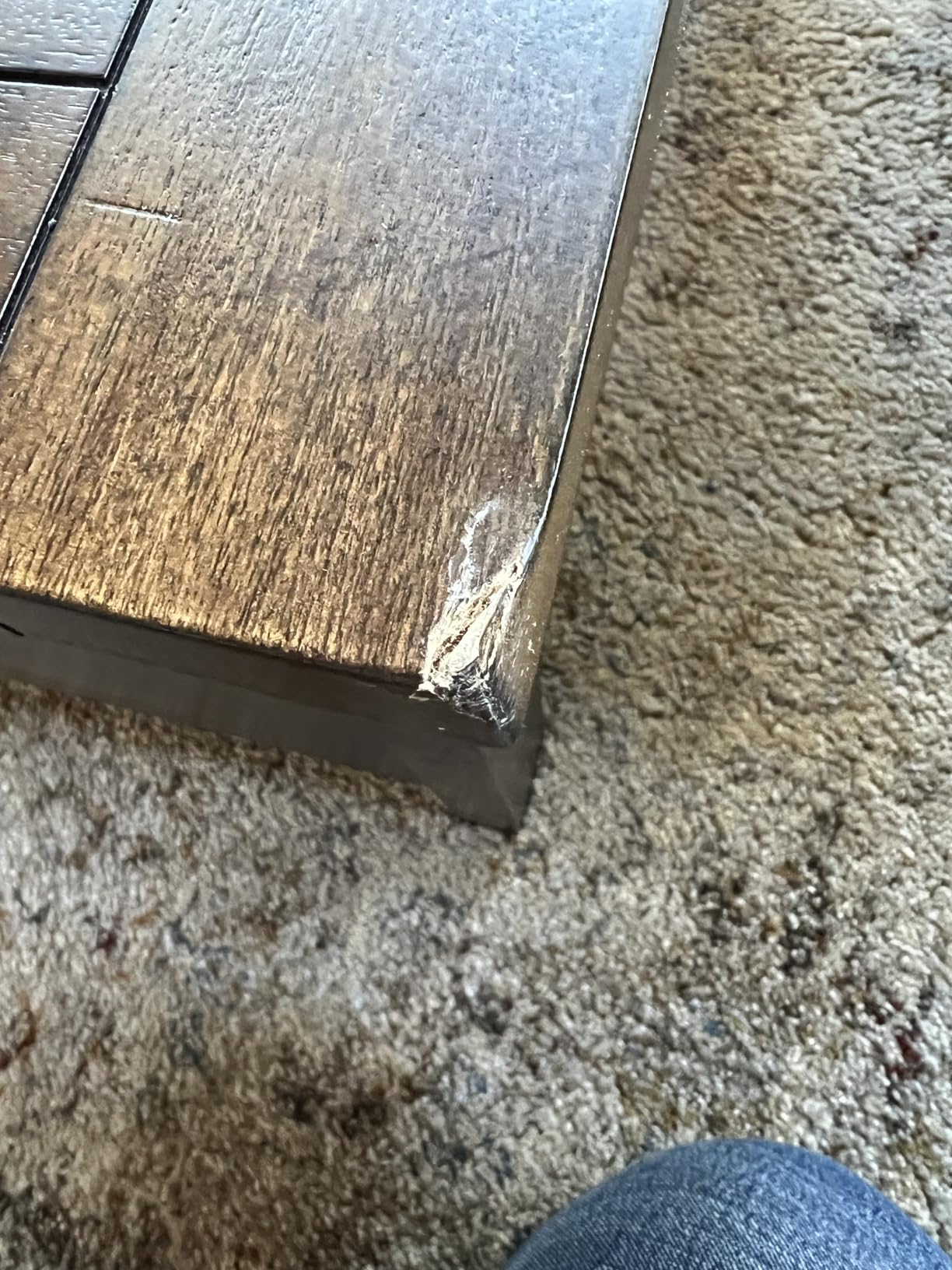 Signature Design by Ashley Lift Top Coffee Table with Storage, Farmhouse | Pine veneers, wood & engineered wood, Split-top spring lift, Hidden trunk storage, 36-in square footprint, Valebeck Series customer photo 2
