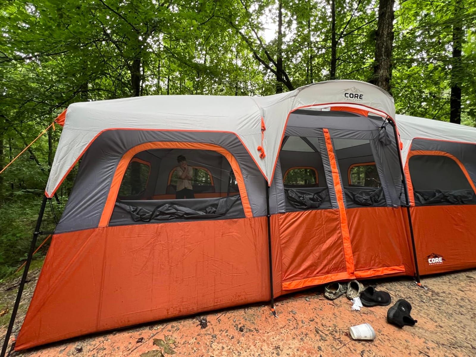 CORE Tent for Family Camping | 10 Person / 11 Person / 12 Person Large Multi Room Cabin Tents for Car Camping & Outdoor Adventures customer photo 1