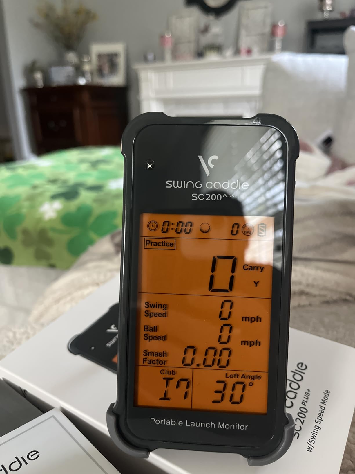 Voice Caddie Portable Golf Launch Monitor and Swing Analyzer with Real-Time Shot Data Tracking customer photo 2
