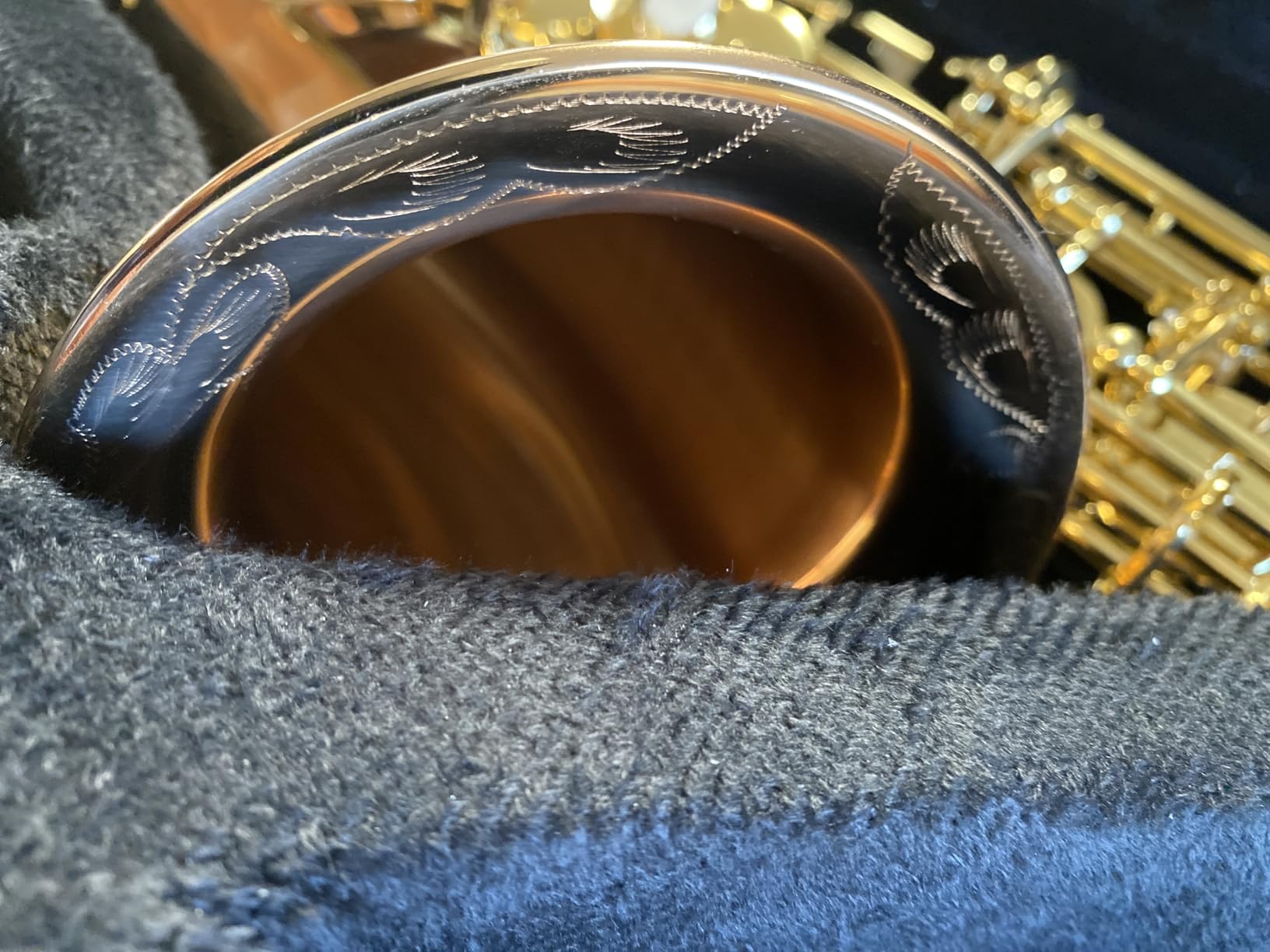 EASTROCK E Flat Alto Saxophone Gold Alto Sax for Beginners and Students | Alto Sax Kit customer photo 2