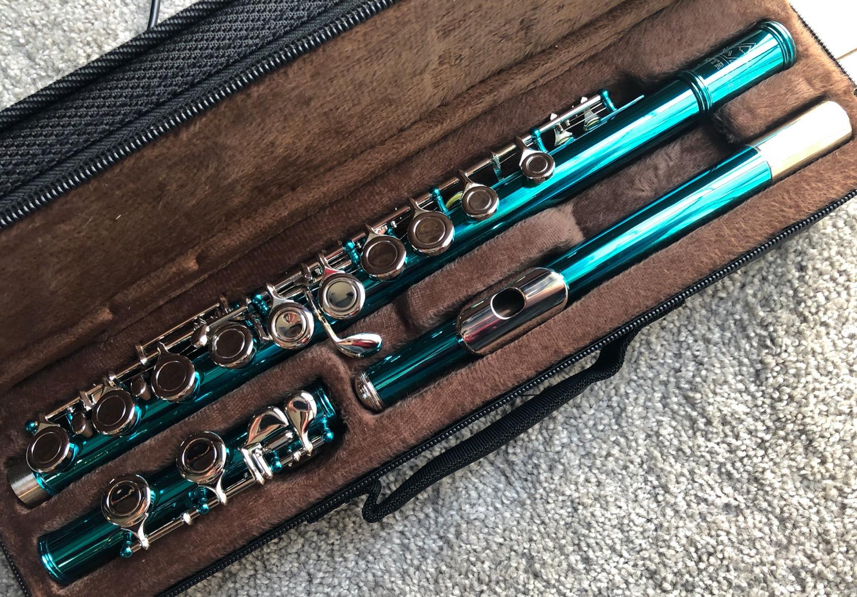 EastRock Closed Hole Flutes C 16 Key for Beginner, Kids, Student Silver Nickel Flute with Case Stand and Cleaning kit customer photo 2