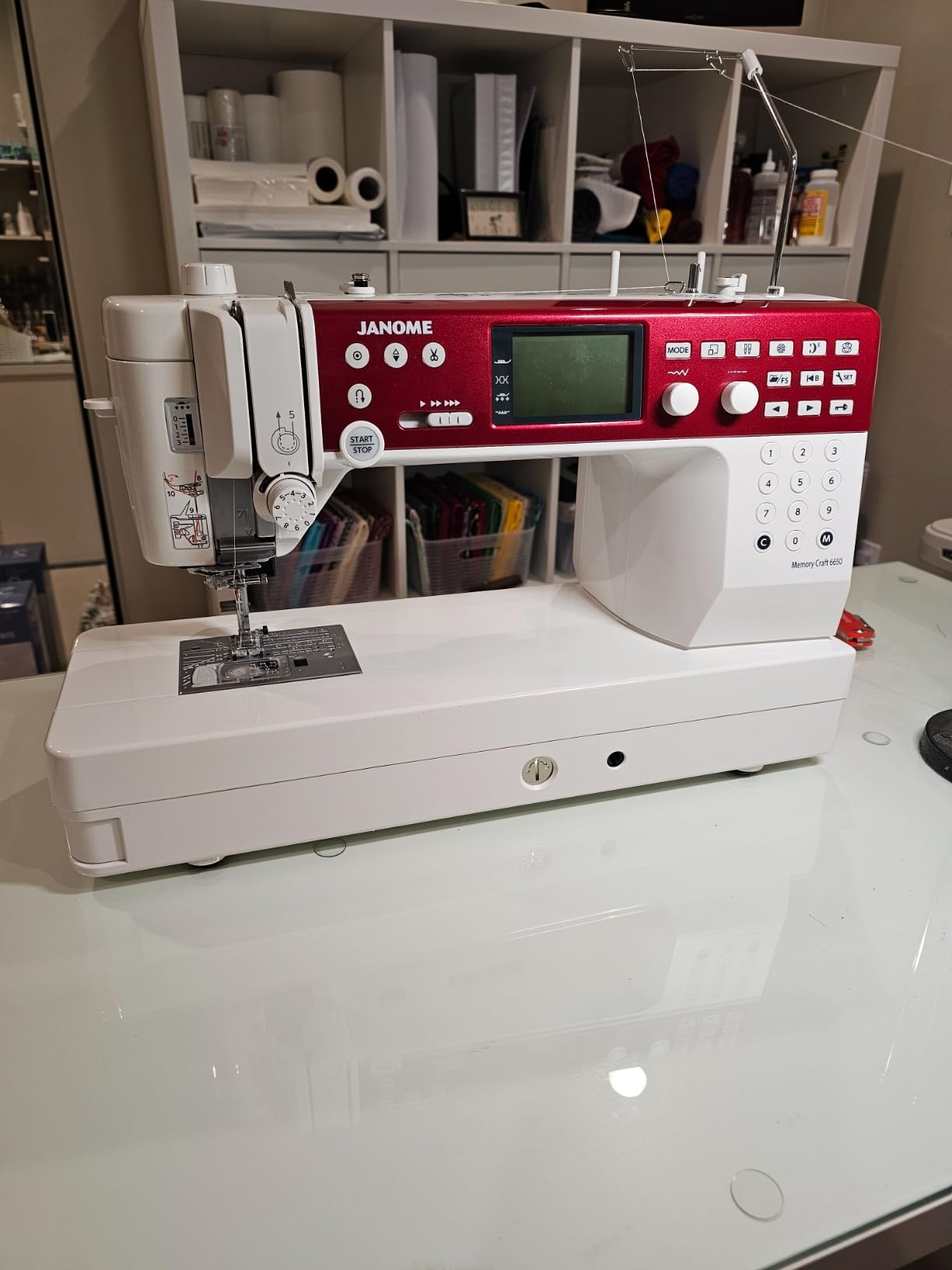 Janome MC6650 Sewing and Quilting Machine customer photo 1