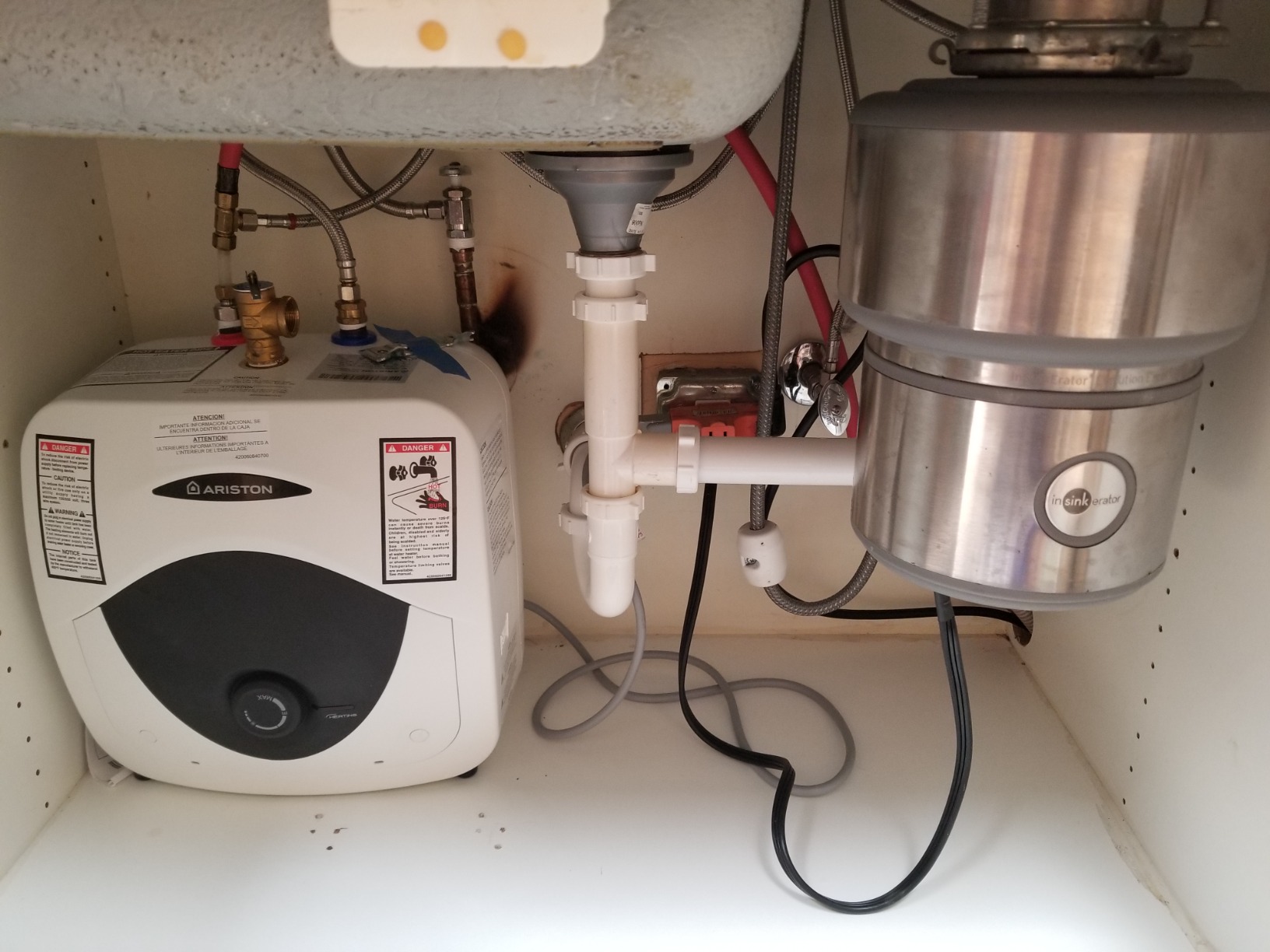 2.5 Gallon Capacity, 120-Volt - Ariston Andris Mini Tank Electric Water Heater - Heating Solution for Under Sink, RV, and Compact Spaces, Smart Boost for Versatile Heating, Simple Installation customer photo 1