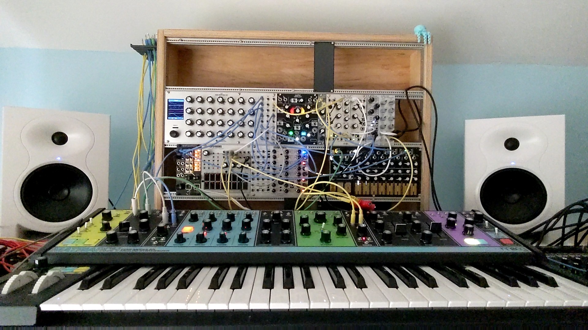 MOOG Matriarch Paraphonic Analog Synthesizer | 4-Note Patchable Synth with Keyboard, Sequencer, Arpeggiator, Stereo Ladder Filters, Stereo Analog Delay customer photo 1