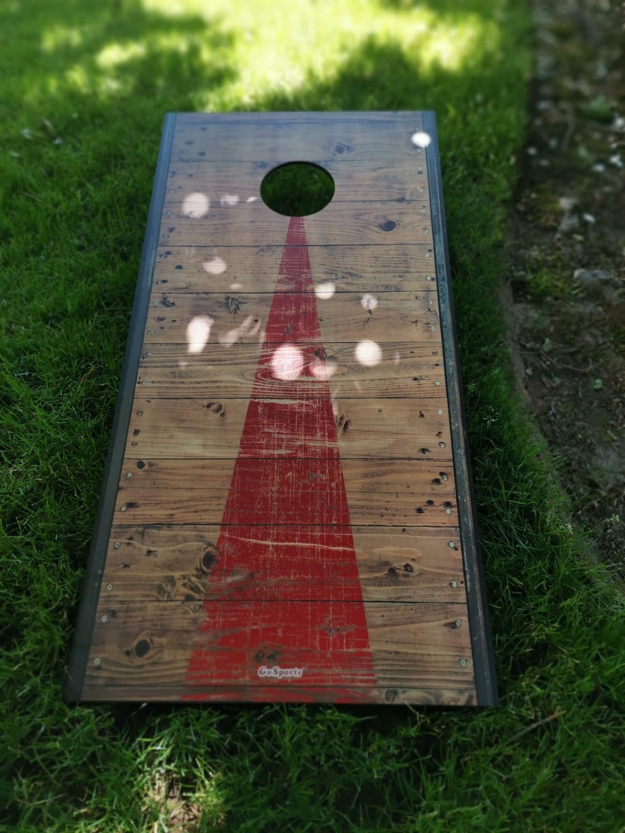 GoSports Portable Cornhole Sets- Includes 2 Boards, 8 Bean Bags, Carry Case customer photo 1
